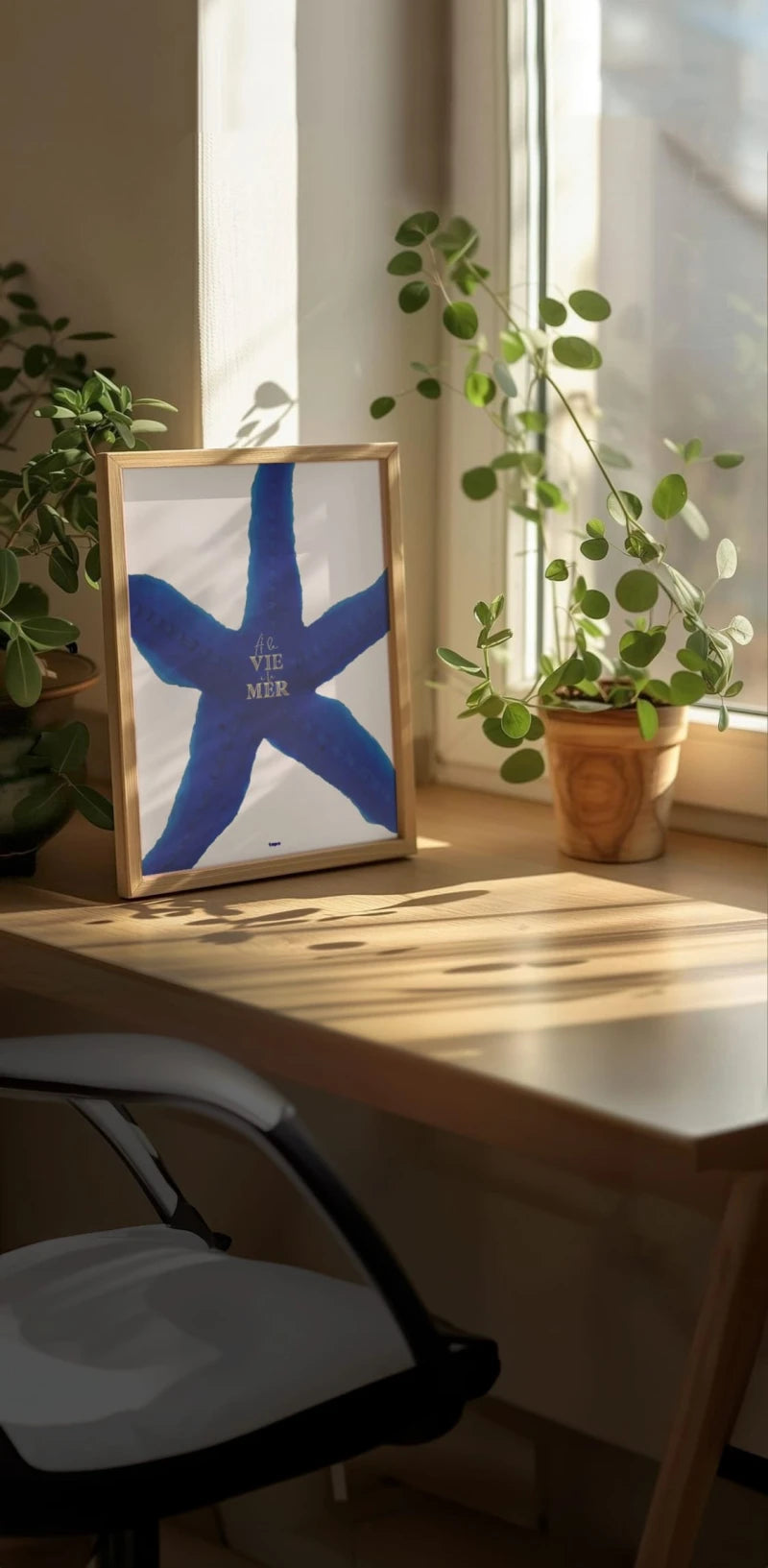 À la vie, à la mer | Affiche d'étoile de mer