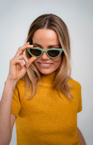 Lunettes de soleil polarisées unisexes en plastiques recyclés - Cima