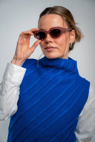 Lunettes de soleil unisexes en plastiques recyclés - Desierto
