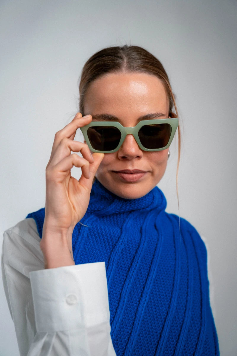 Lunettes de soleil polarisées en plastiques recyclés - Alga