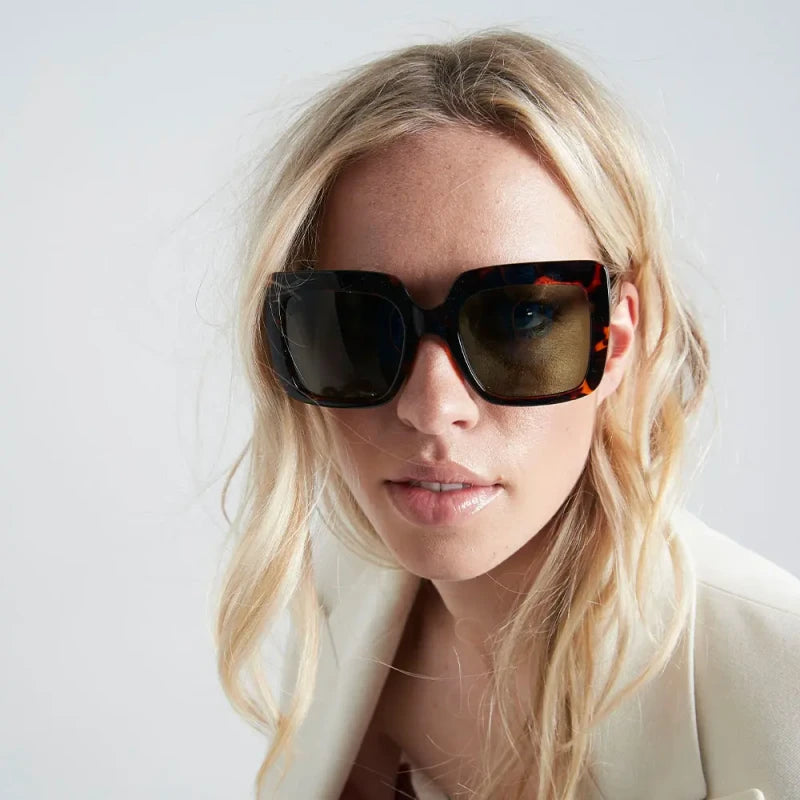 Lunettes de soleil polarisées en plastiques recycés unisexes - Océano