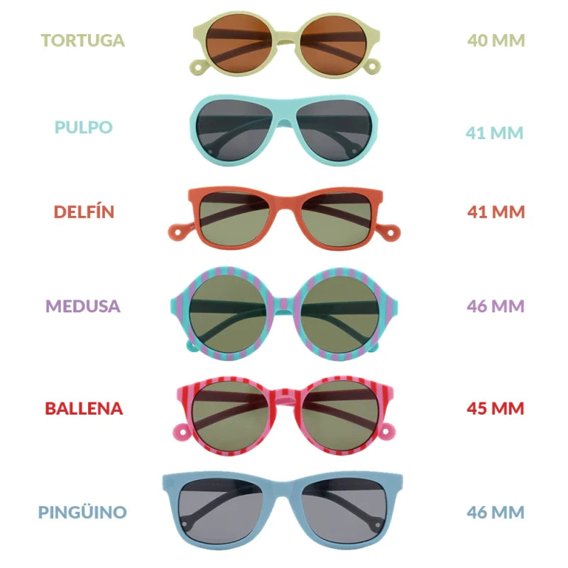 Lunettes de soleil polarisées pour enfants - Medusa plusieurs coloris