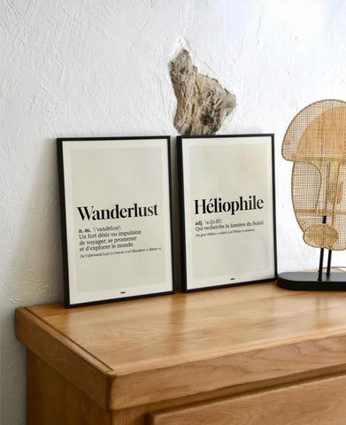 Définition – Wanderlust | Affiche