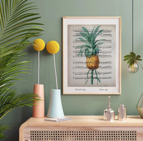 Partition · Ananas | Affiche
