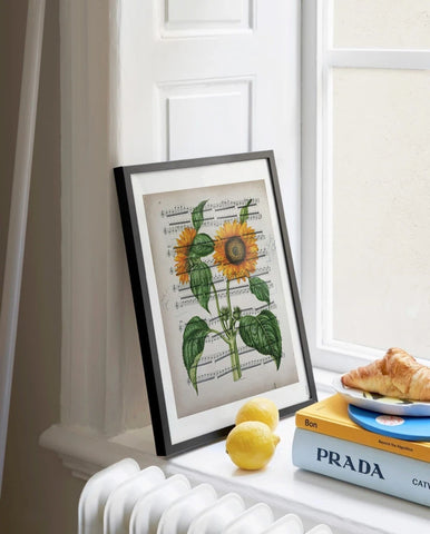 Partition · Tournesol | Affiche