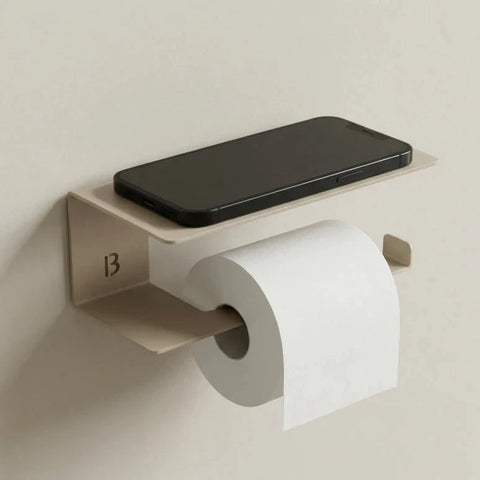 Porte Papier Toilette avec Tablette