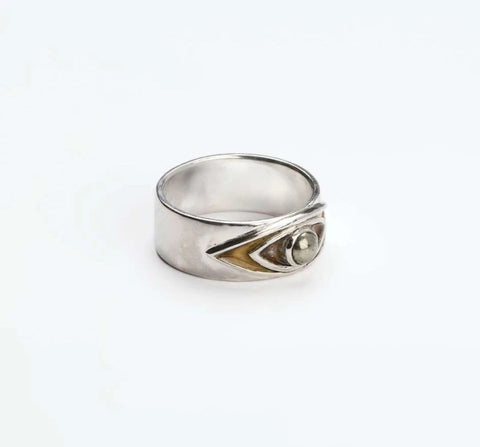 Bague Gipsy Eyes Pyrite