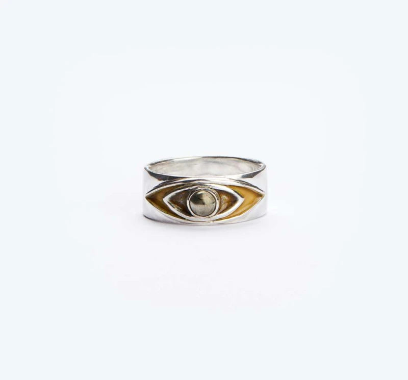 Bague Gipsy Eyes Pyrite