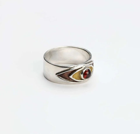 Bague Gipsy Eyes Grenat
