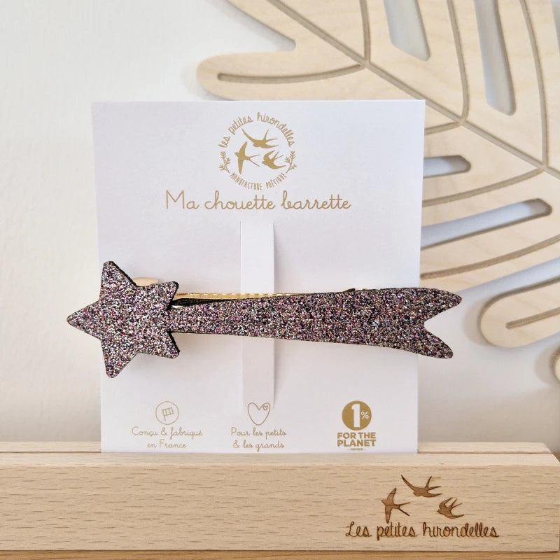 Barrette clip - Etoile filante