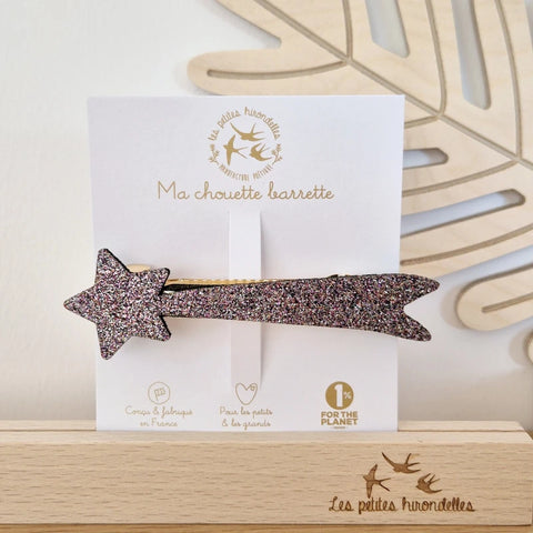 Barrette clip - Etoile filante