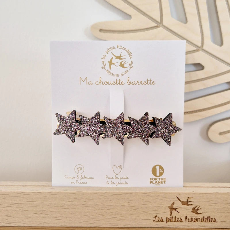 Barrette clip - Etoiles