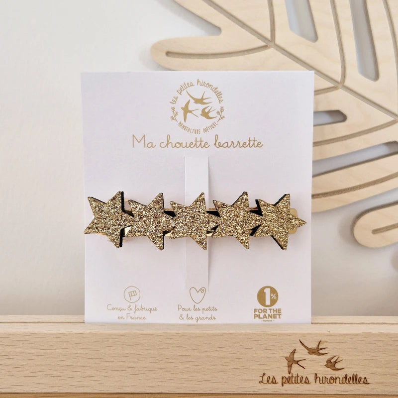 Barrette clip - Etoiles