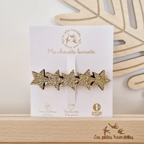 Barrette clip - Etoiles