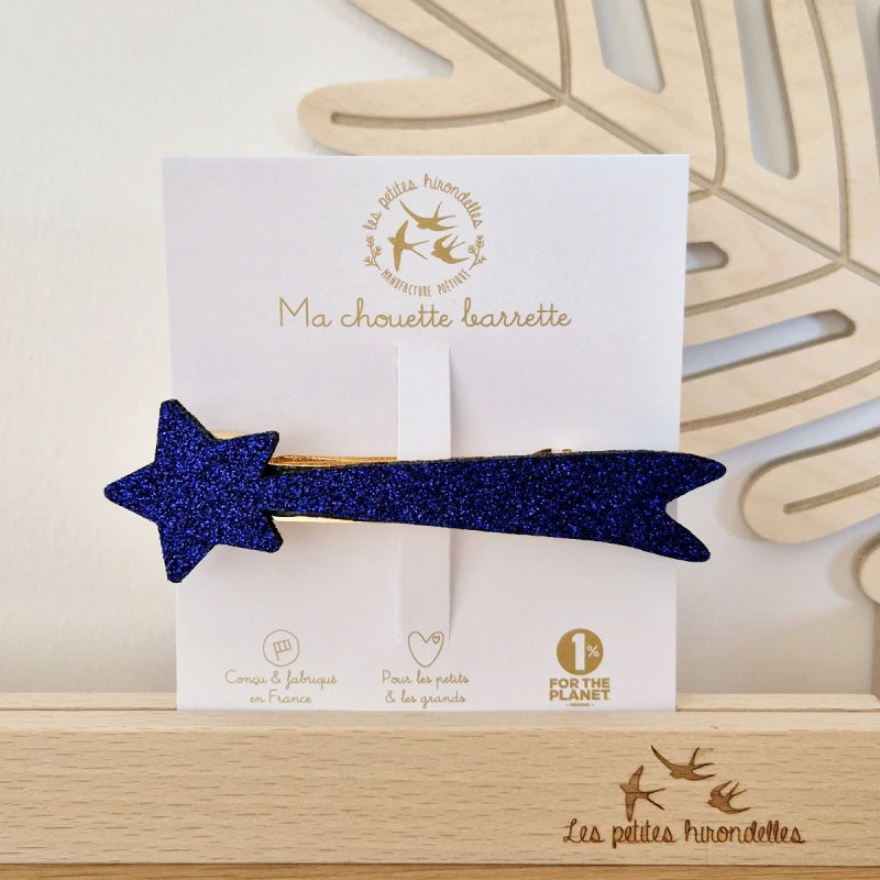 Barrette clip - Etoile filante
