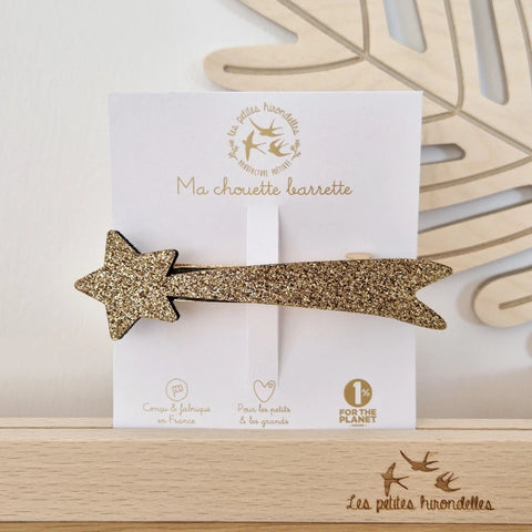 Barrette clip - Etoile filante