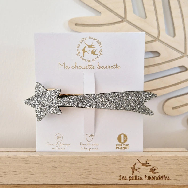 Barrette clip - Etoile filante