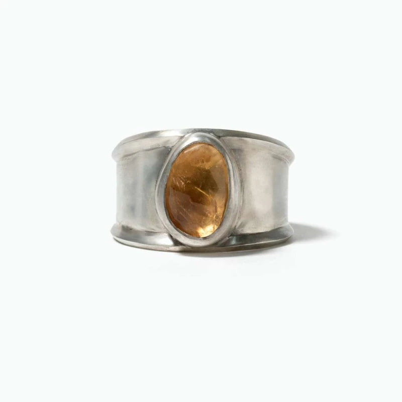 Chevalière Mahaut Citrine