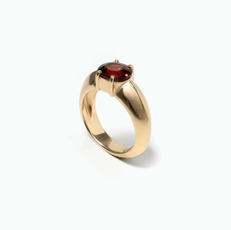 Bague Isaure Grenat Or