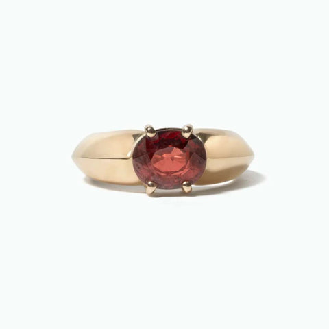 Bague Isaure Grenat Or