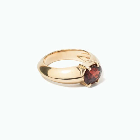 Bague Isaure Grenat Or