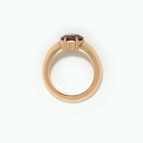 Bague Isaure Grenat Or