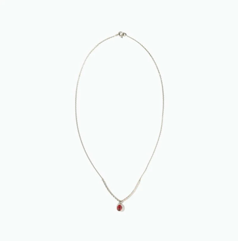 Collier Grenat