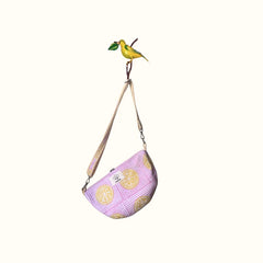 Sac demi-lune matelassé – Sun and Lemonade