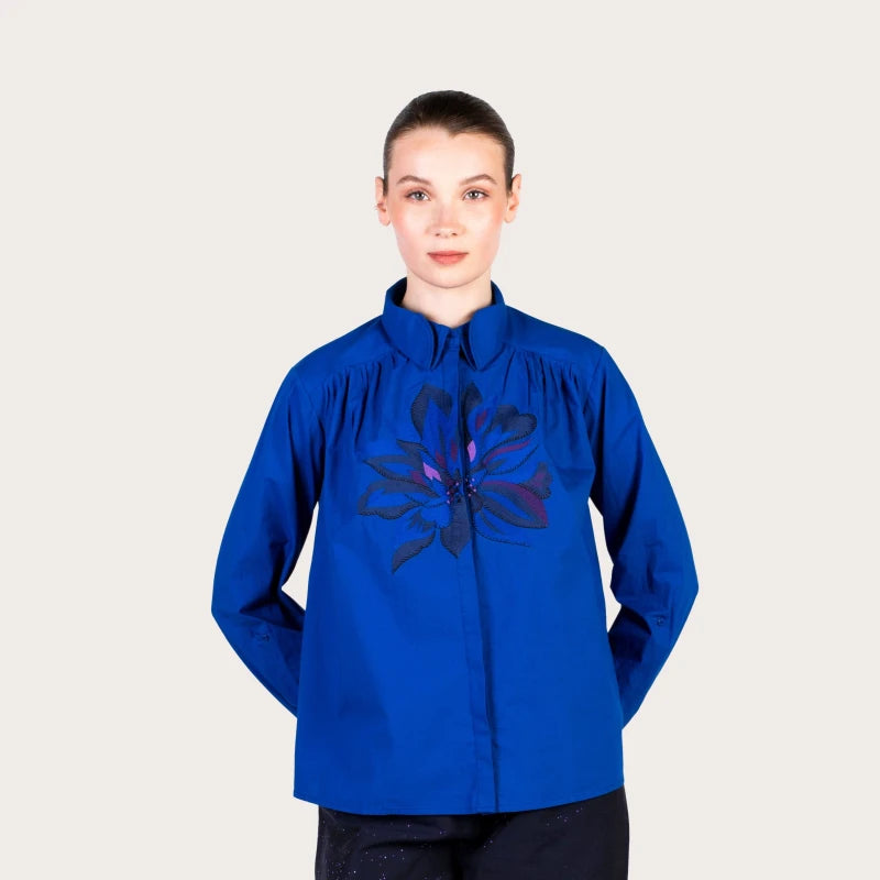 Chemise Hila Indigo