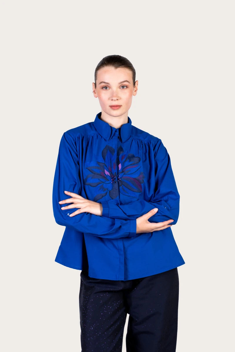 Chemise Hila Indigo