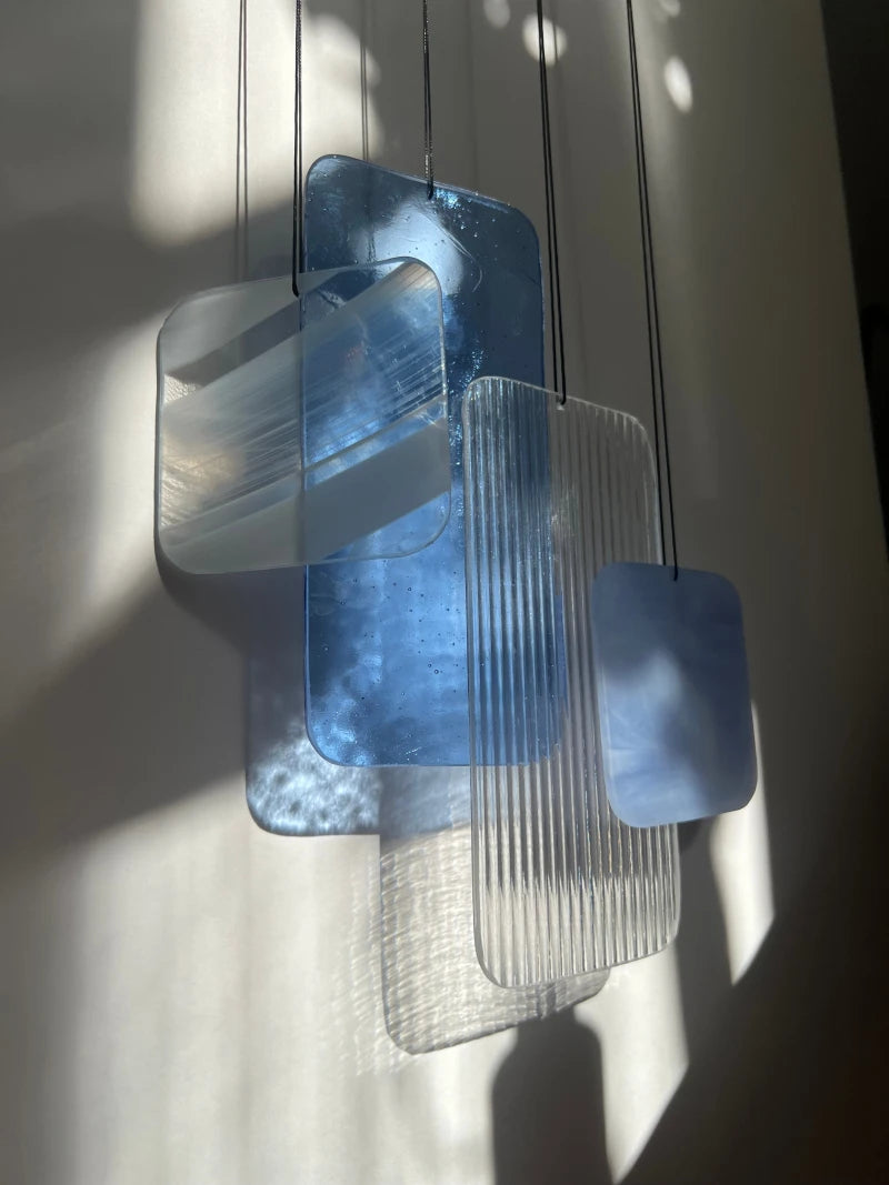 Retro Shapes Mobile - Individuell gestaltbares Glas-Mobile