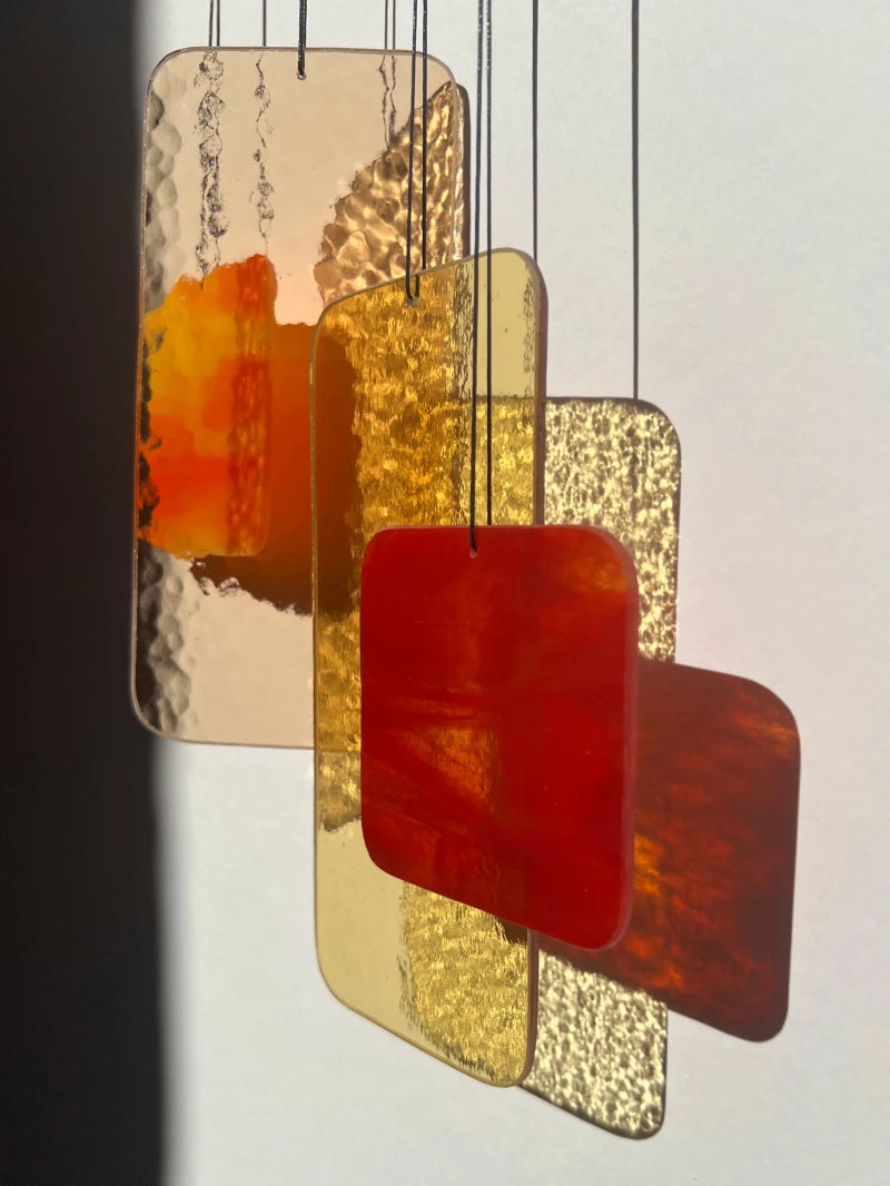 Retro Shapes Mobile - Individuell gestaltbares Glas-Mobile
