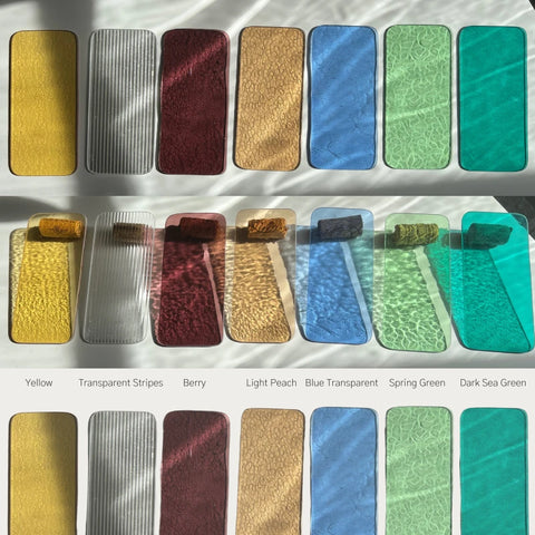 Retro Shapes Mobile - Individuell gestaltbares Glas-Mobile