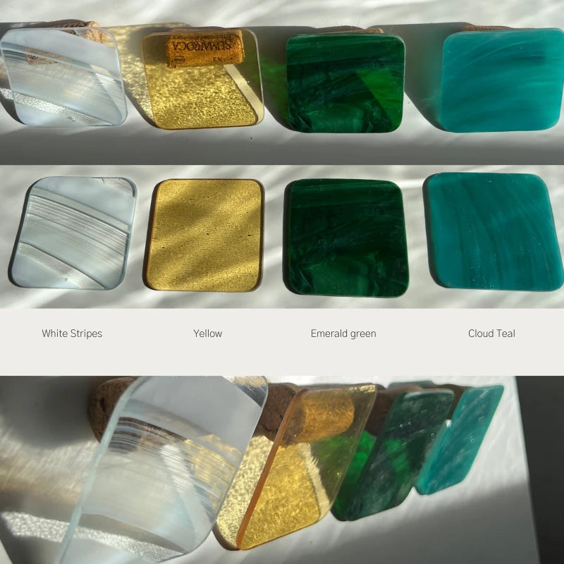 Retro Shapes Mobile - Individuell gestaltbares Glas-Mobile