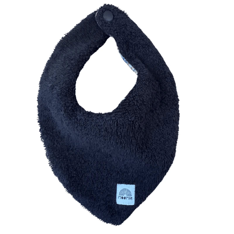 Bavoir bandana bébé à carreaux – Fabrication française