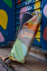Sac de yoga en bâches upcyclées
