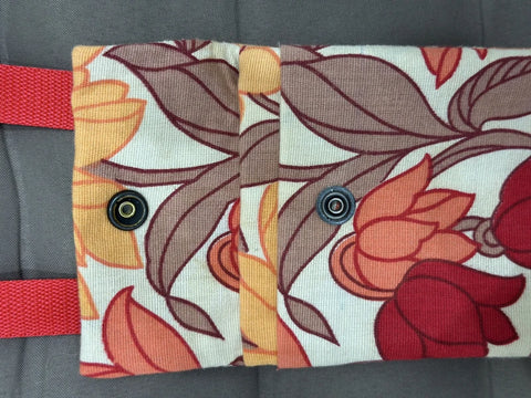 Pochette de téléphone en tissu upcyclé