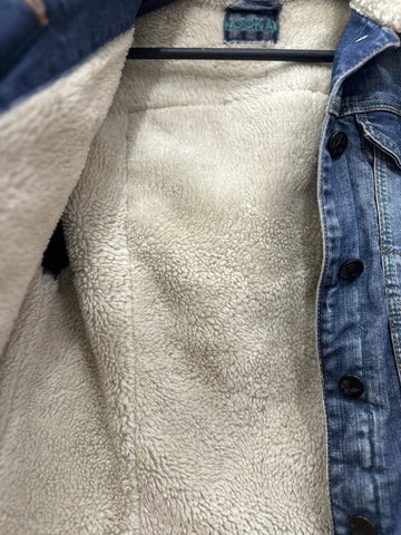 Veste en jean upcyclé