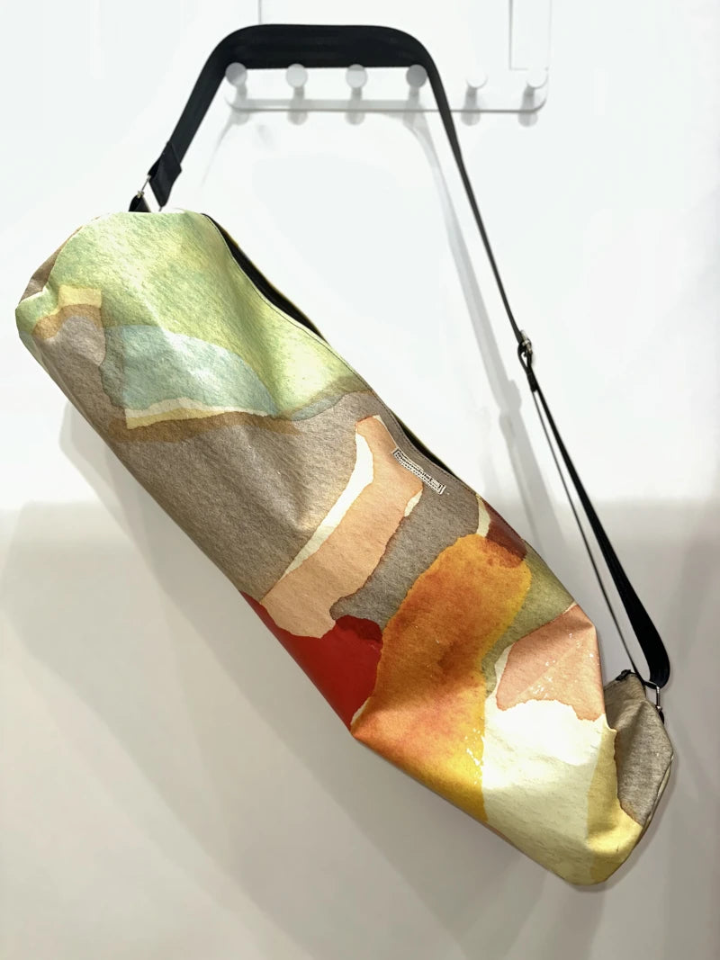 Sac de yoga en bâches upcyclées