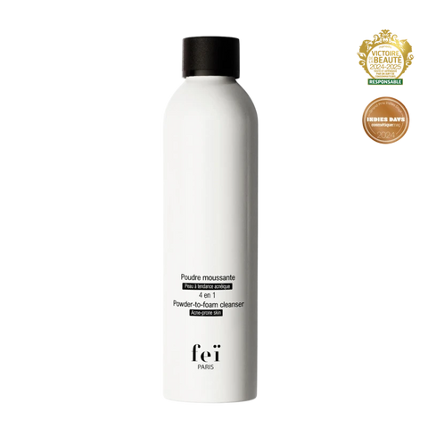 4-in-1 cleansing powder · Acne-prone skin