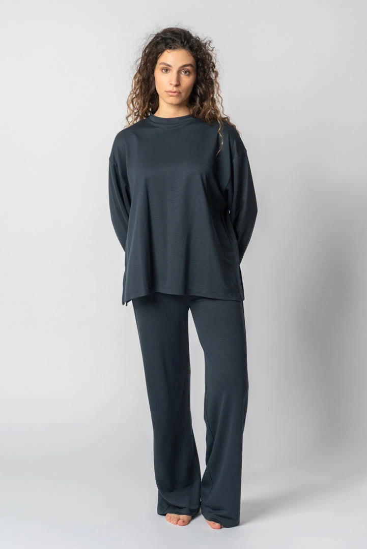 TENCEL™ Lyocell Sweatshirt in Blue - Florence