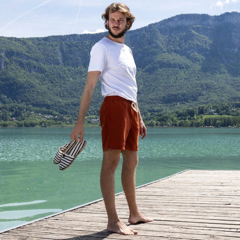 Le short de bain recyclé