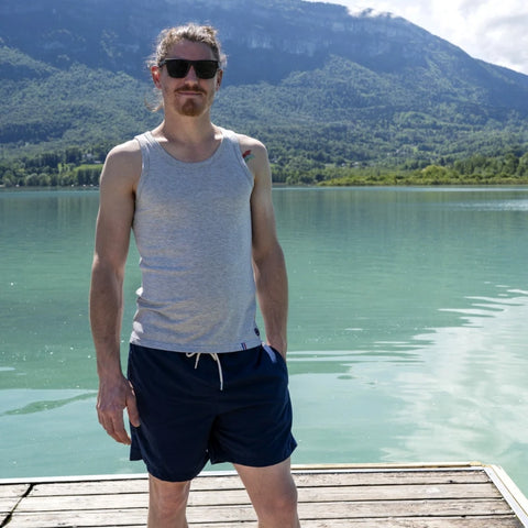 Le short de bain recyclé
