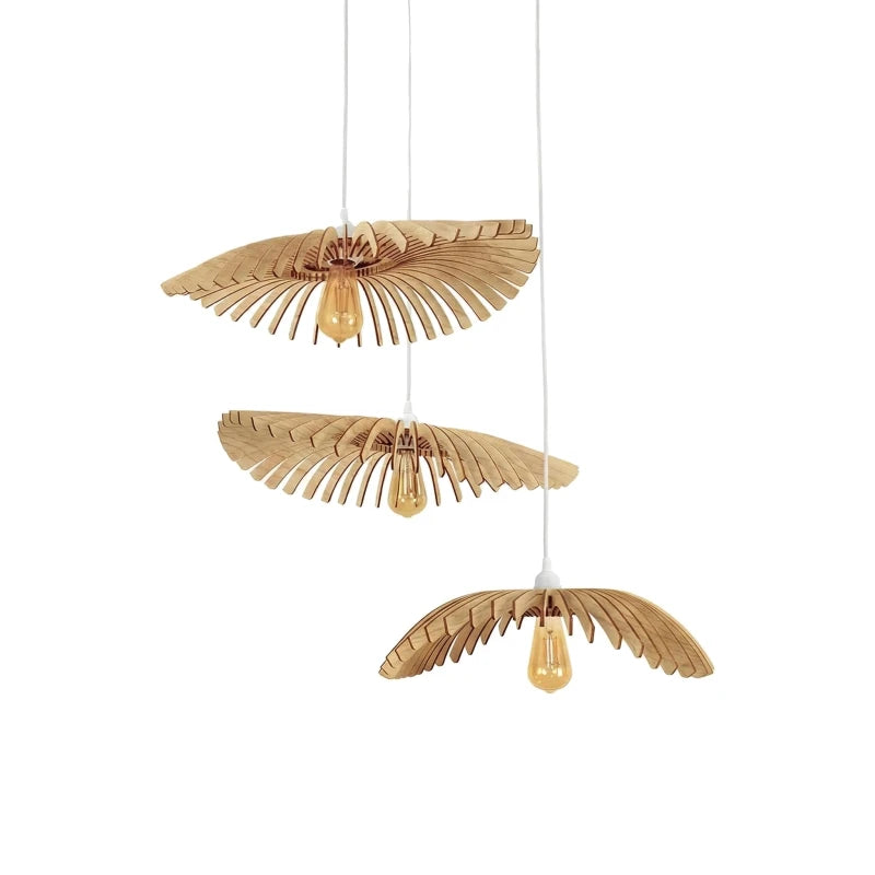 Cygnes Trio teinté chêne | Suspension
