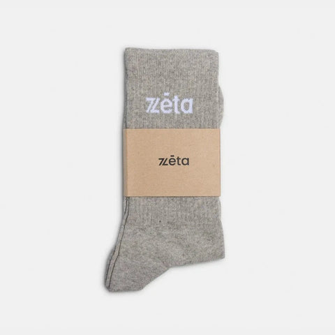 Duo Chaussettes Gris/Rose