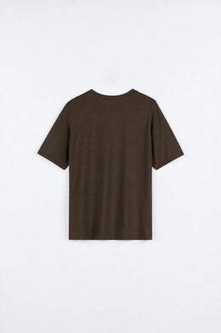 T-shirt Primeur - brun
