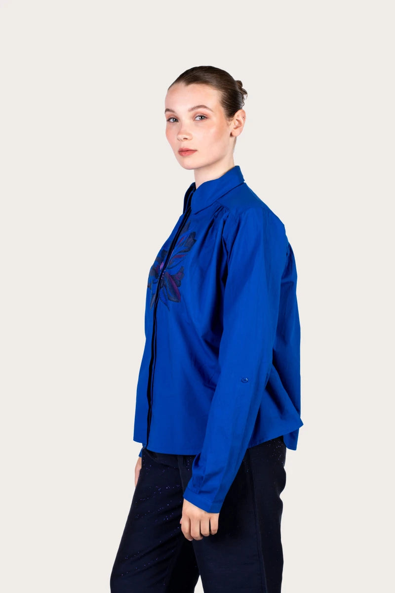 Chemise Hila Indigo