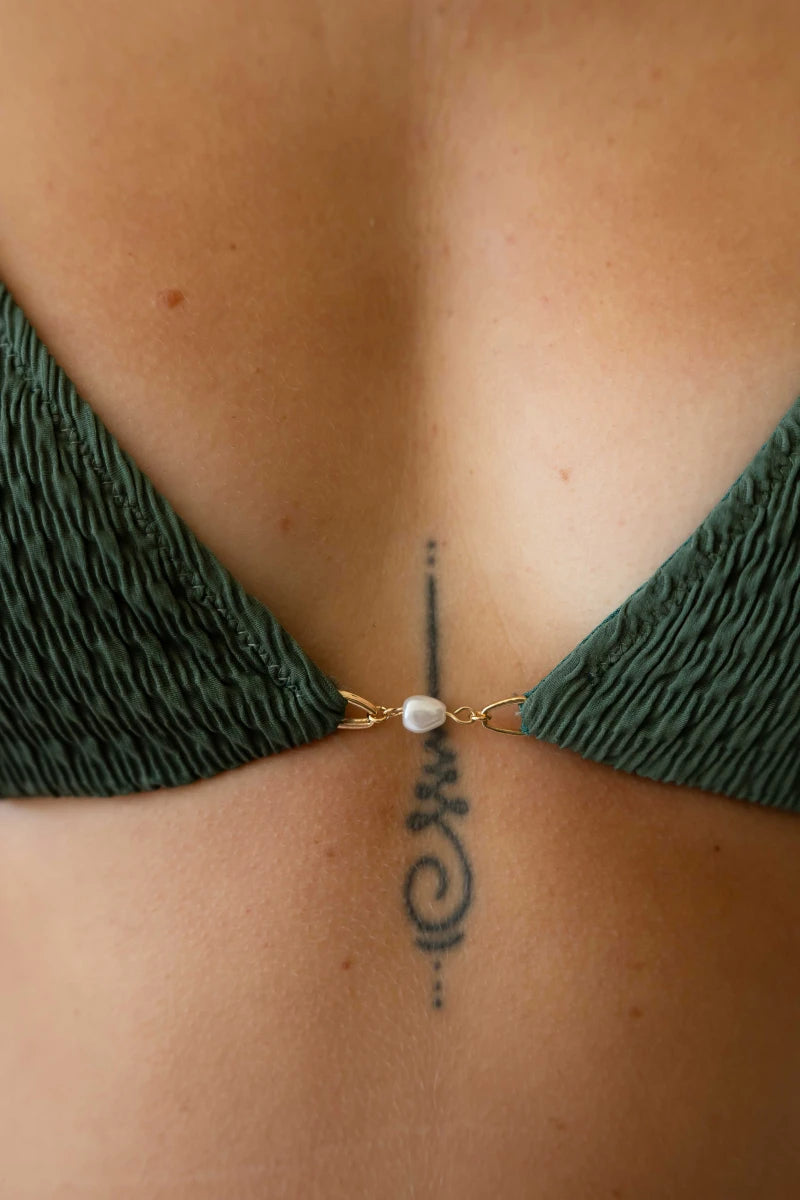 ISOLA Top ‧ Palm | Emeraude
