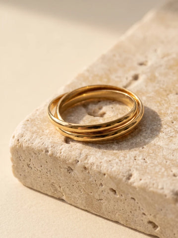 Bague Trinity Dorée