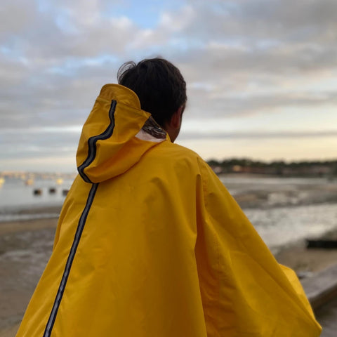 Cape de pluie vélo - Polyester 100% recyclé - Cap Breton